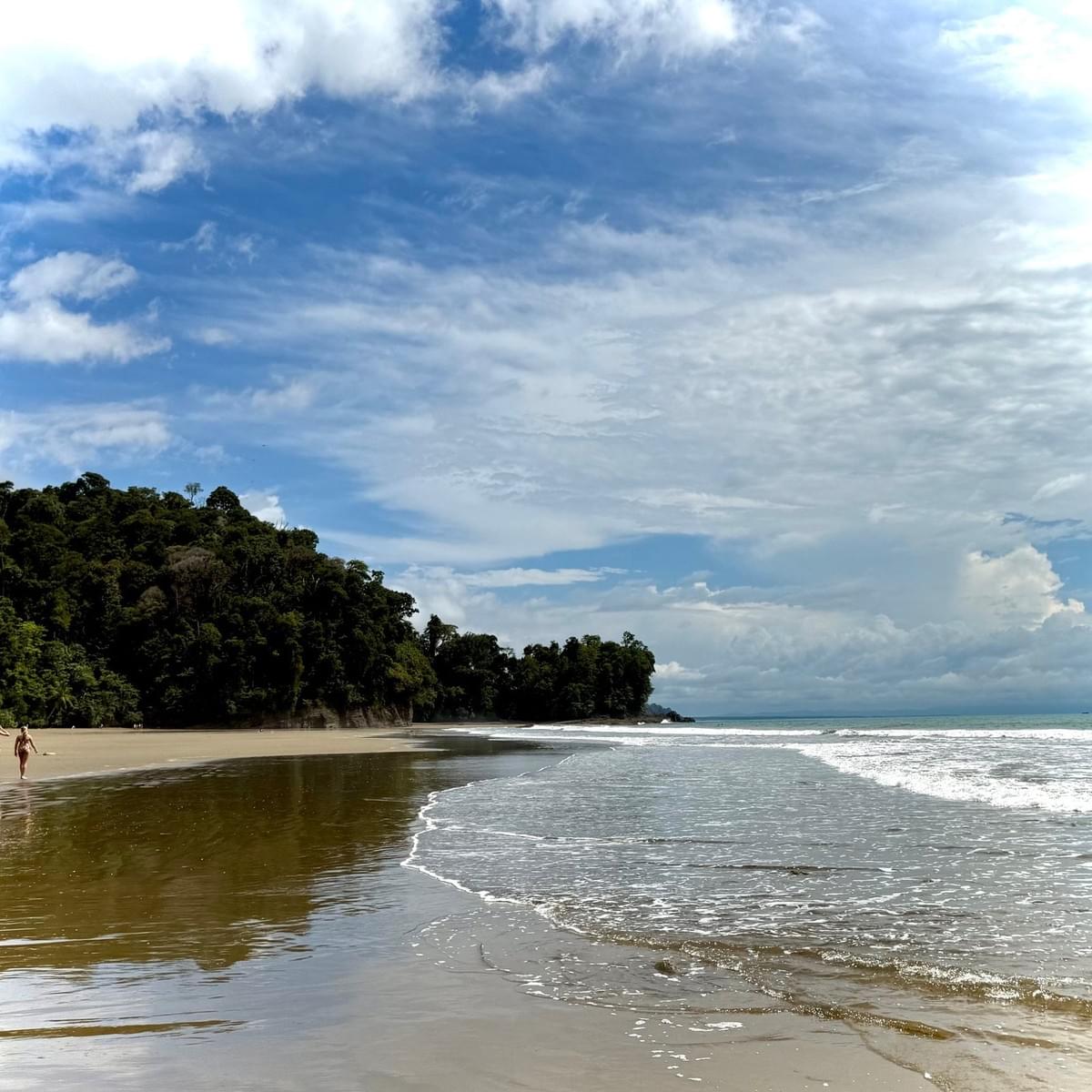 Playa Arco - authentic, pristine beach with dramatic coastal scenery