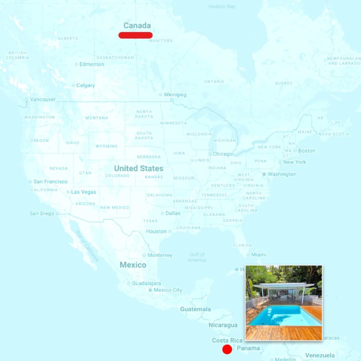 Travel to Costa Rica, Villa Lucia, Ojochal from Canada