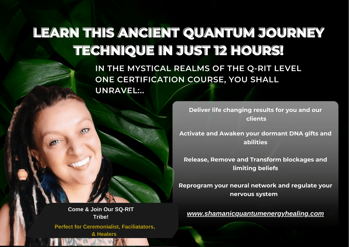 SQ-RIT Ceremonial Facilitation Certification PRE-ORDER NOW! Starts September 1st!