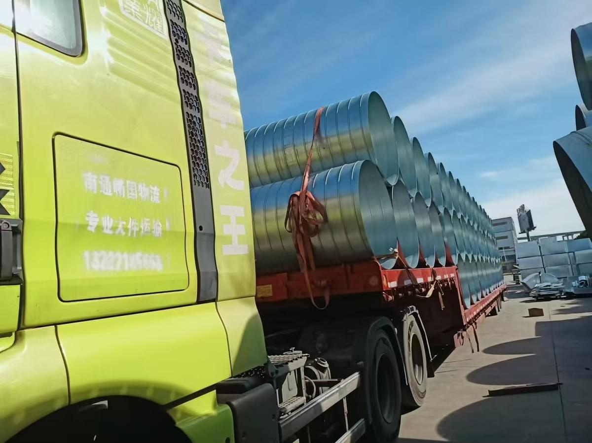 镀锌材料-螺旋风管