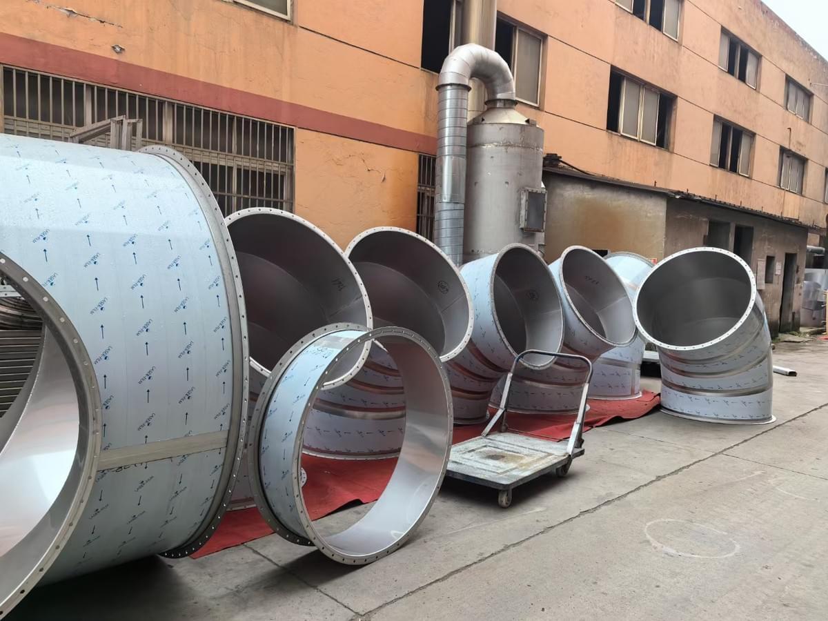 镀锌材料-螺旋风管