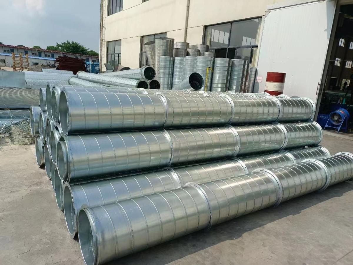 镀锌材料-螺旋风管