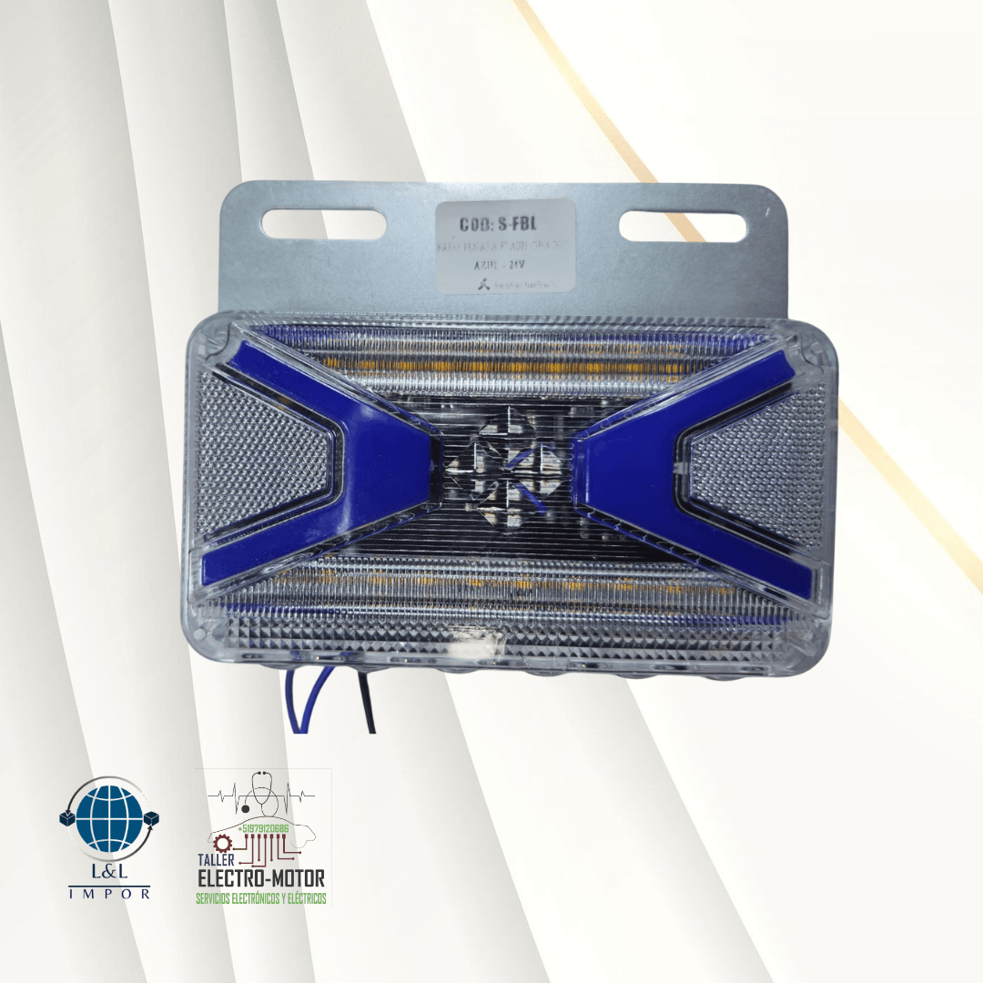 Faro Lateral Truck LED Modelo Copa 24V HB