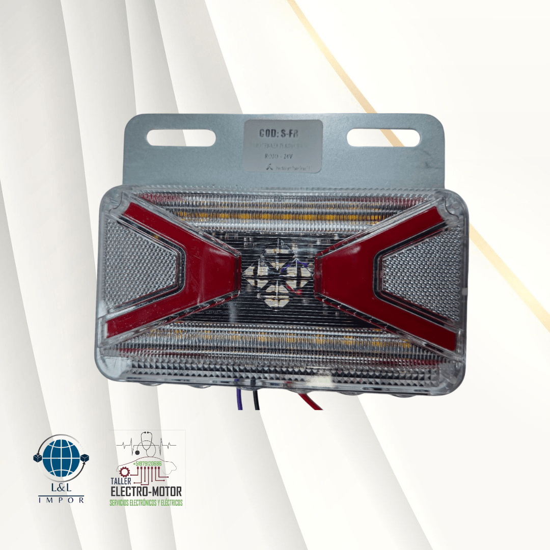 Faro Lateral Truck LED Modelo Copa 24V HB