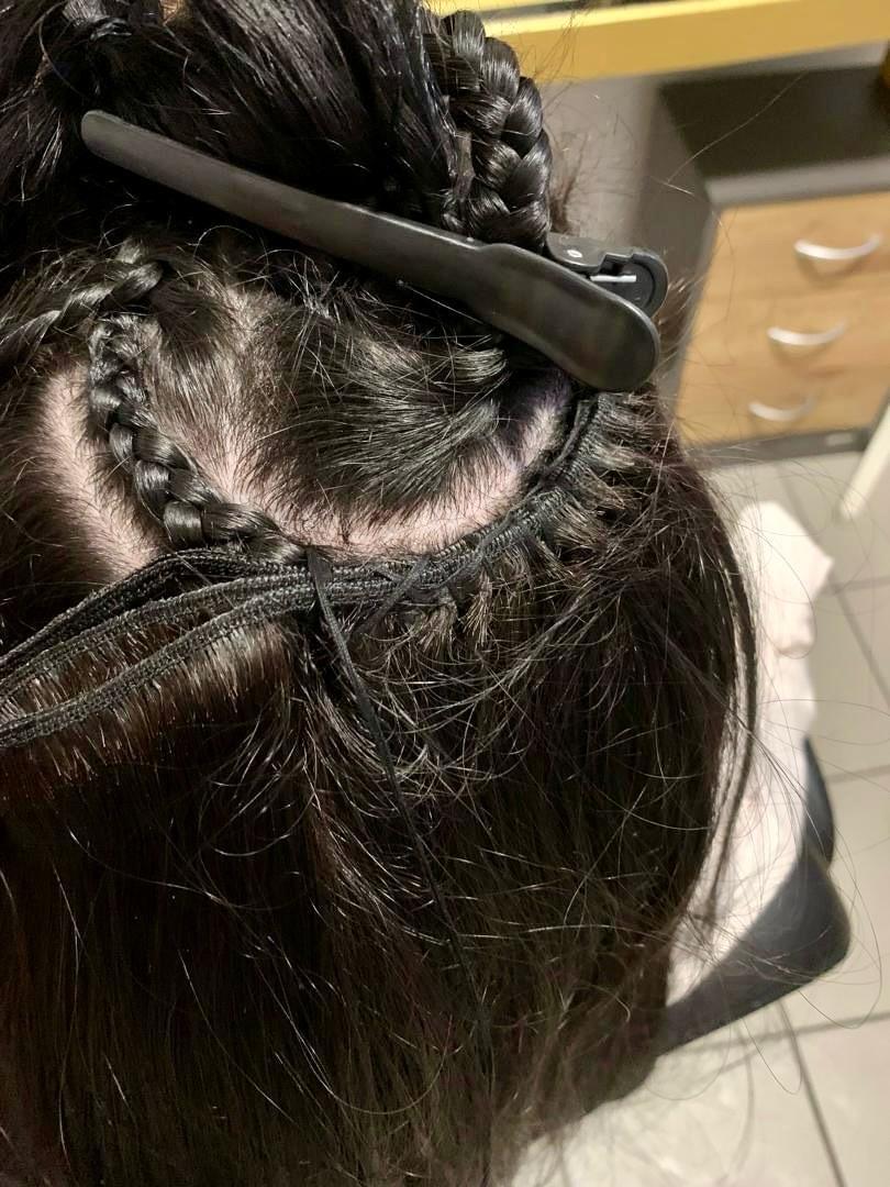 TISSAGE PAR BANDE à partir de 50 euro( tissage non fourni)