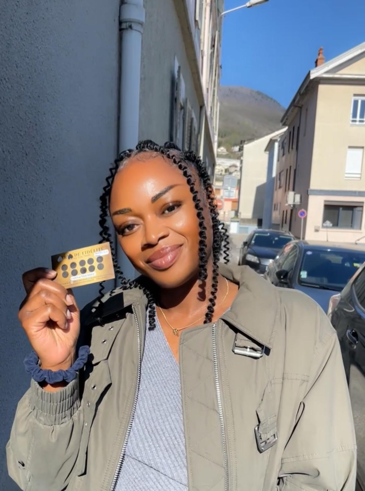 NATTES COLLEES AVEC BOUCLES ( adulte) à partir de 75euro