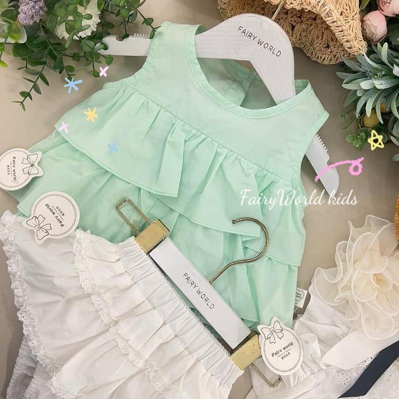 綠色蛋糕連身衣