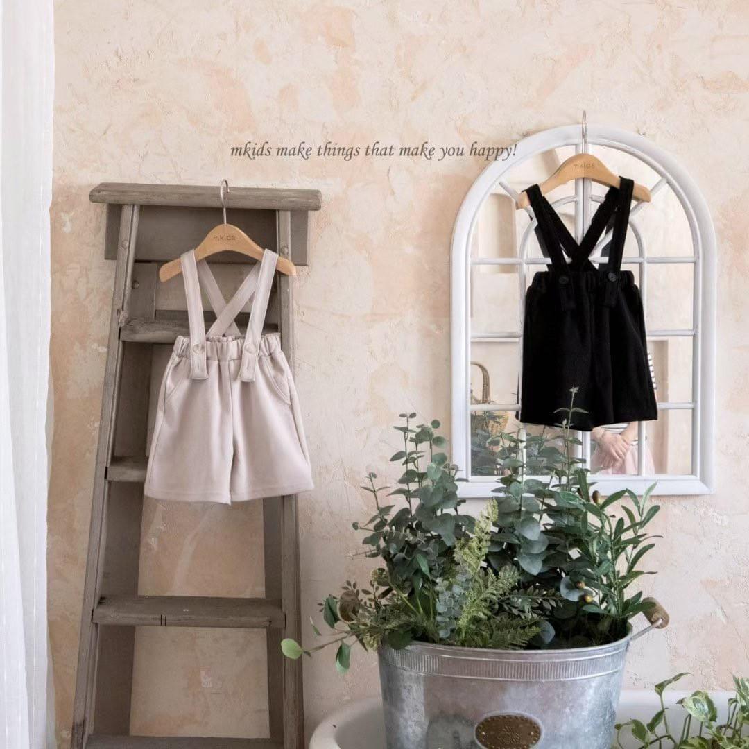 【預購】揹帶褲