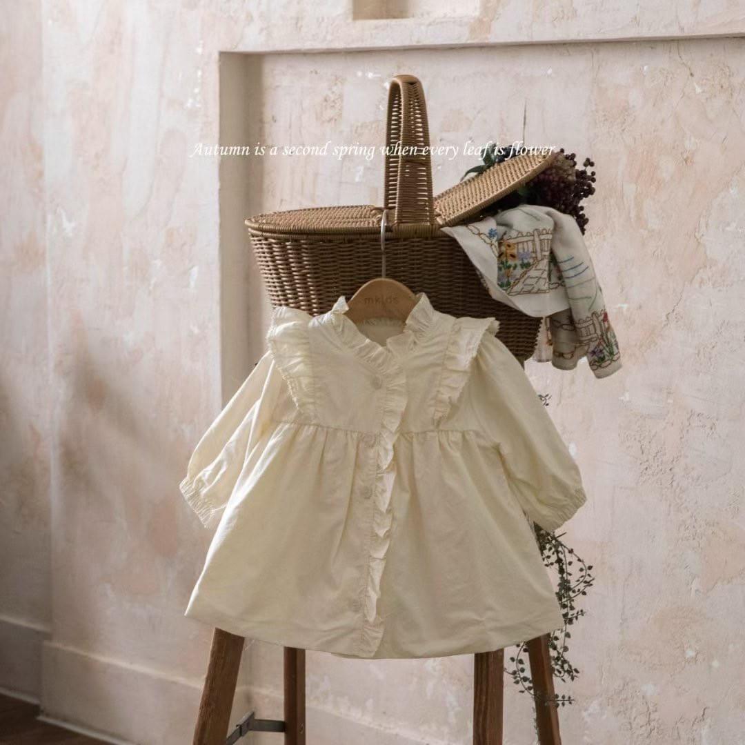 【預購】荷葉邊大衣