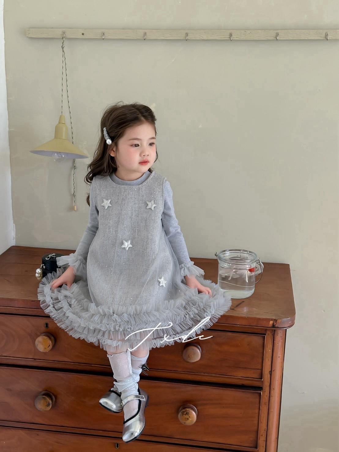 星星網紗裙套裝