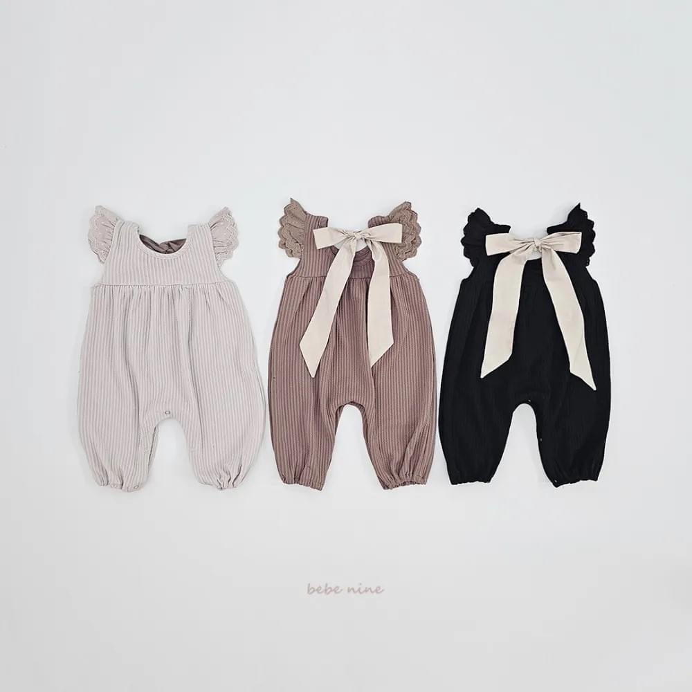 【預購】小飛袖連身褲