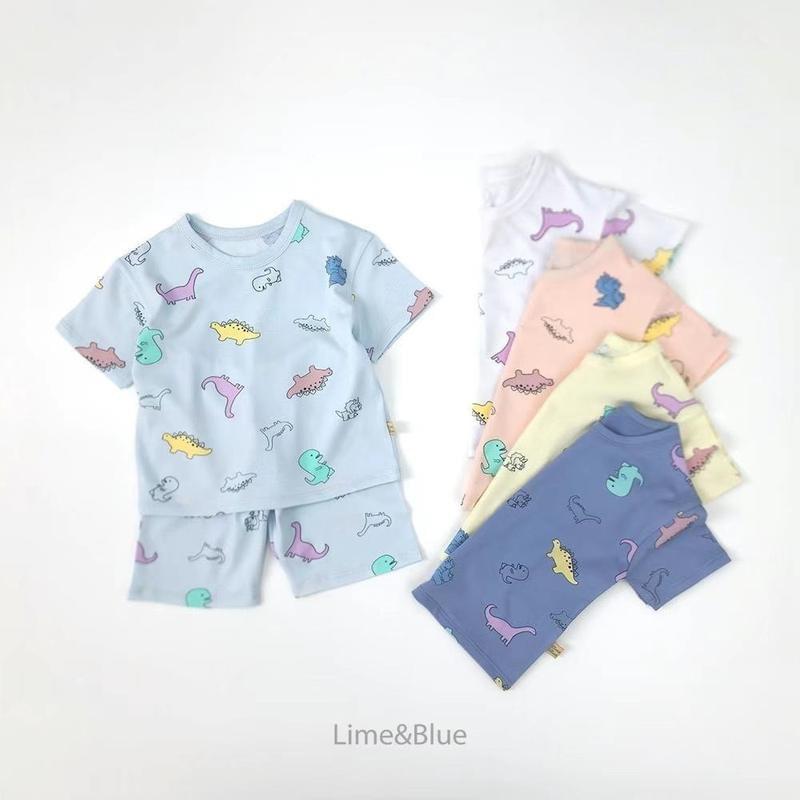 韓國-LIME&BLUE 恐龍居家服