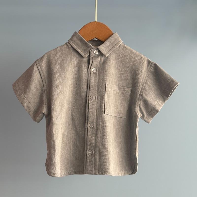 韓國-AIDA 牛仔襯衫上衣