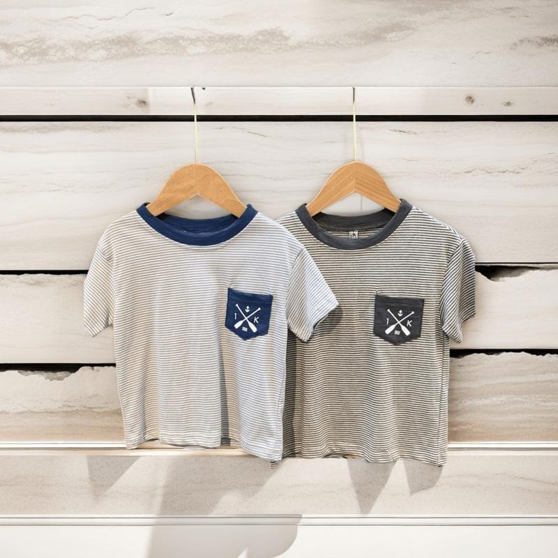 韓國-COCO BANG橫條上衣