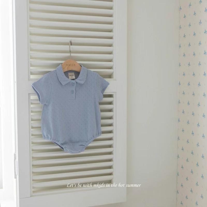 韓國-MKIDS透氣包屁衣