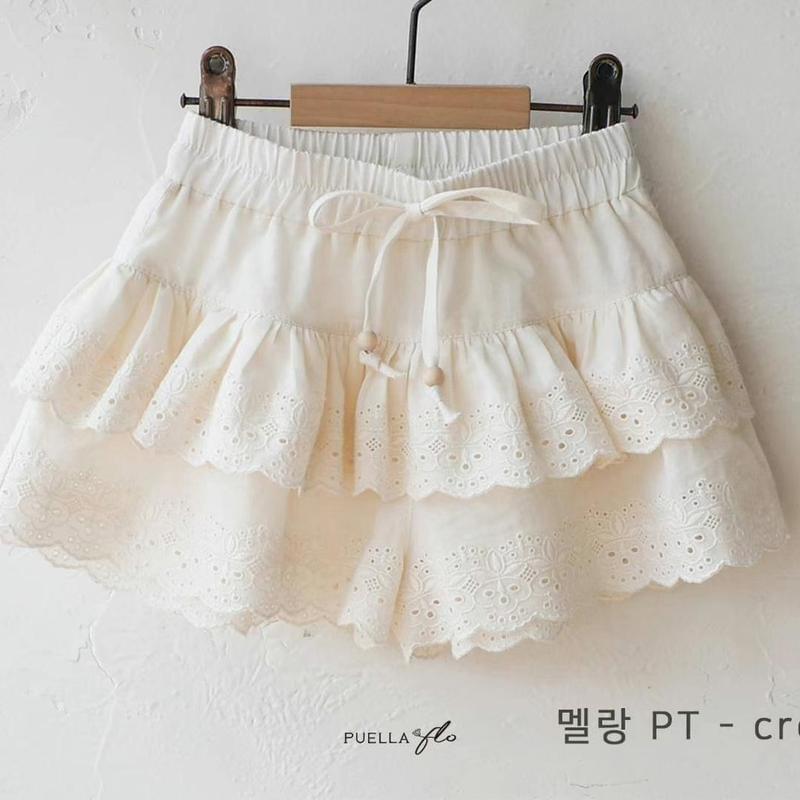韓國-FLO 蕾絲短褲