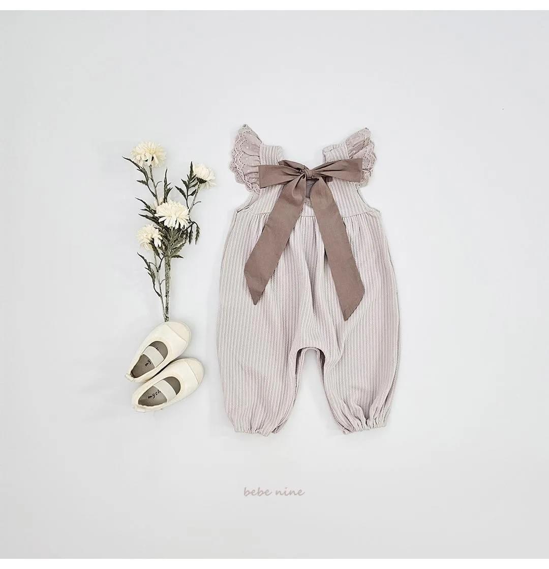 【預購】小飛袖連身褲