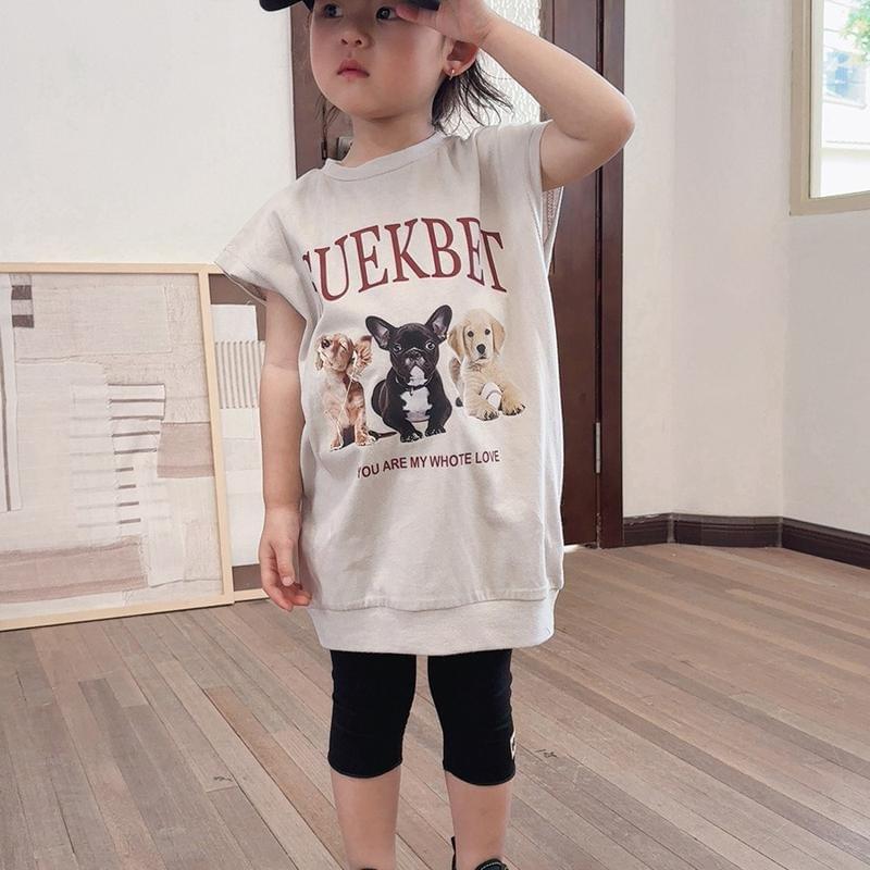 卡通長版坎肩背心