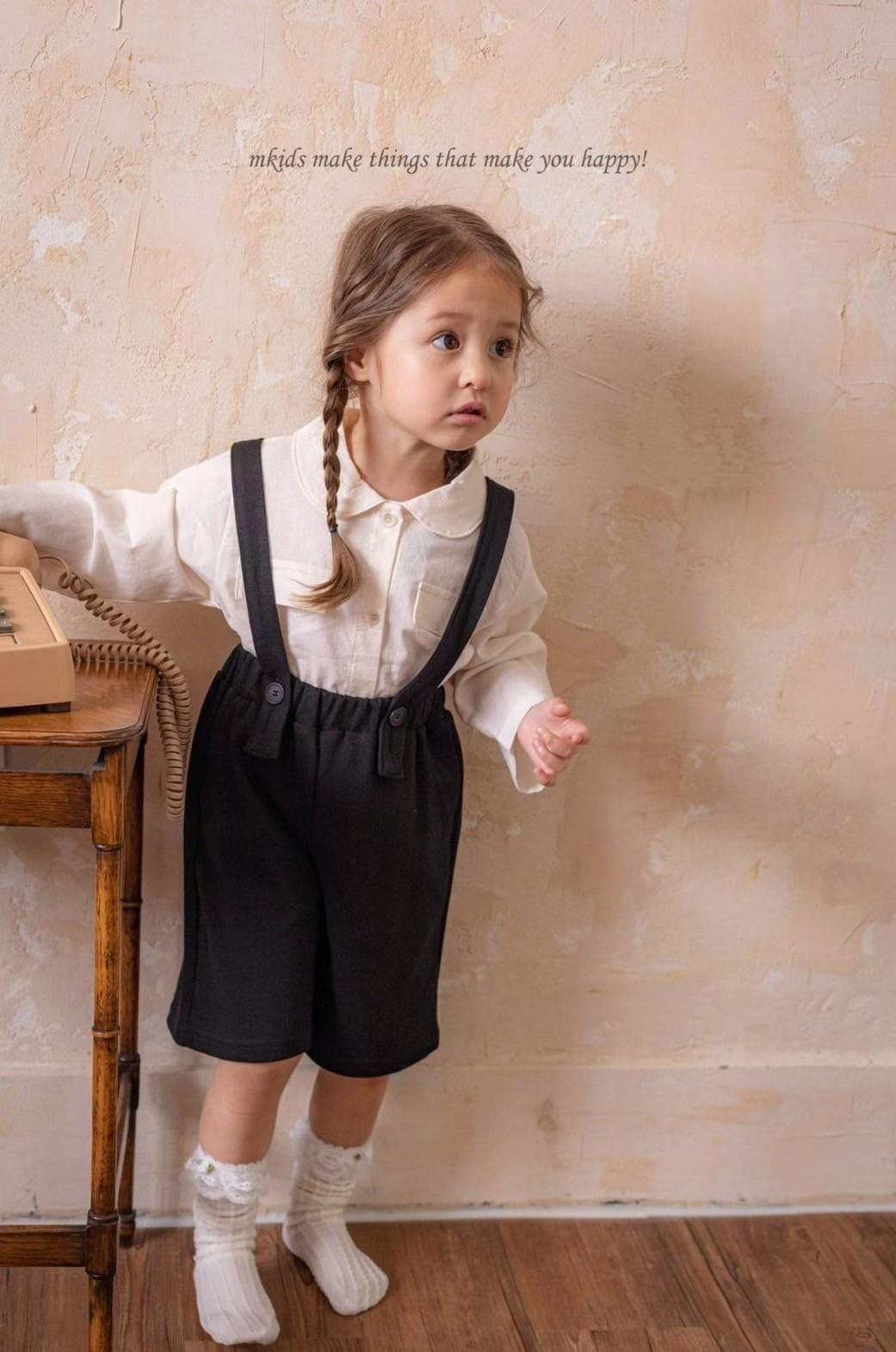 【預購】揹帶褲