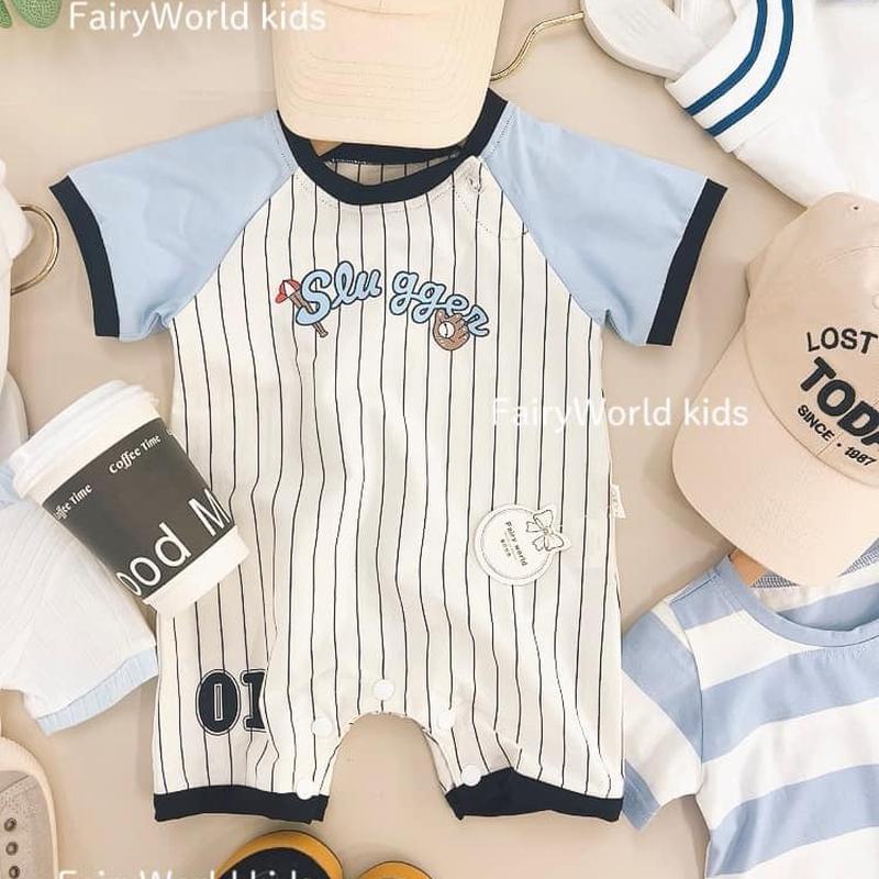 藍色棒球連身衣