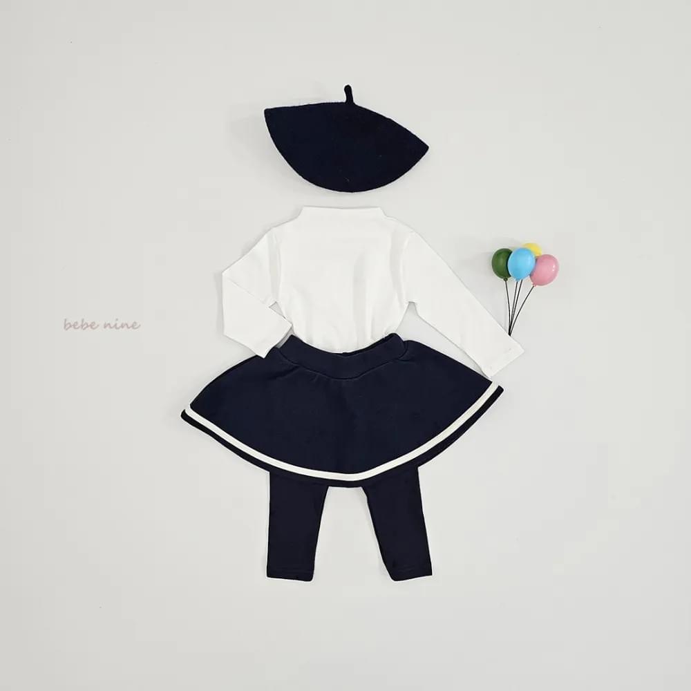 小立領內搭上衣