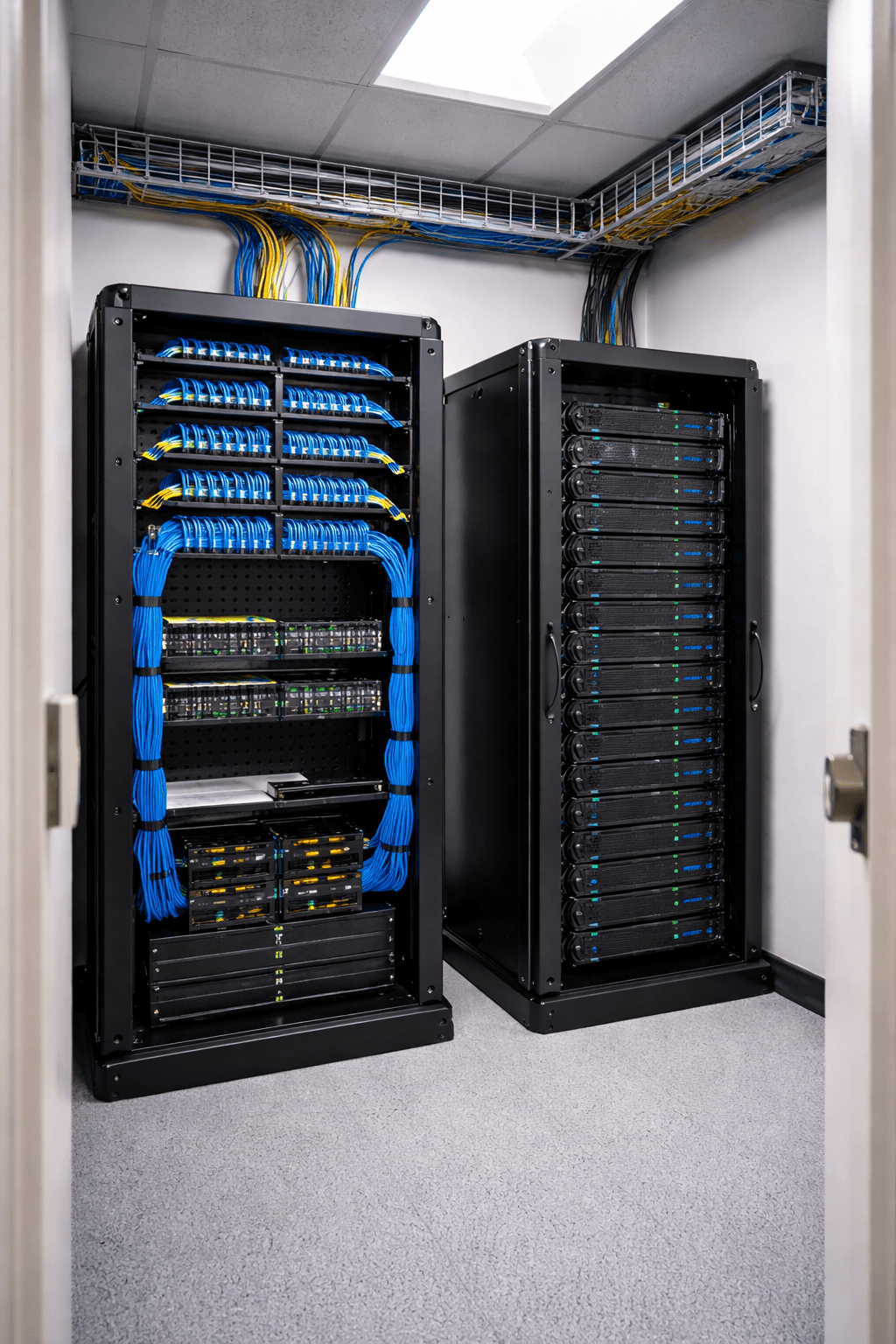 Computer networking and support services providing Structured Cabling & Network Infrastructure
IT Services & Support
VoIP & Communication Systems
Wi-Fi & Networking
Security & Surveillance
Access Control Solutions