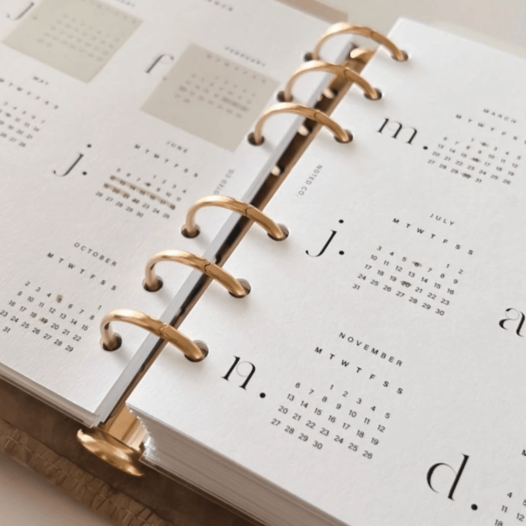 agenda ou planning d'organisation