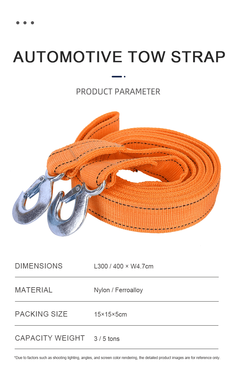 Automotive tow strap