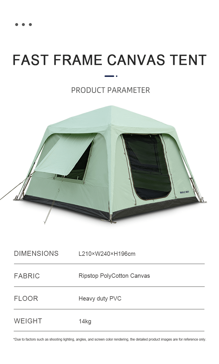 Fast Frame Canvas Tent