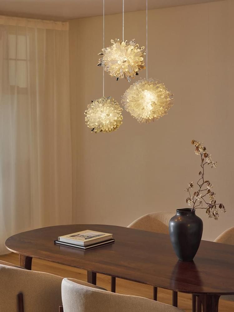 Artisanal Crystal Wing Chandelier – Handcrafted Statement Light for Ktchen Island