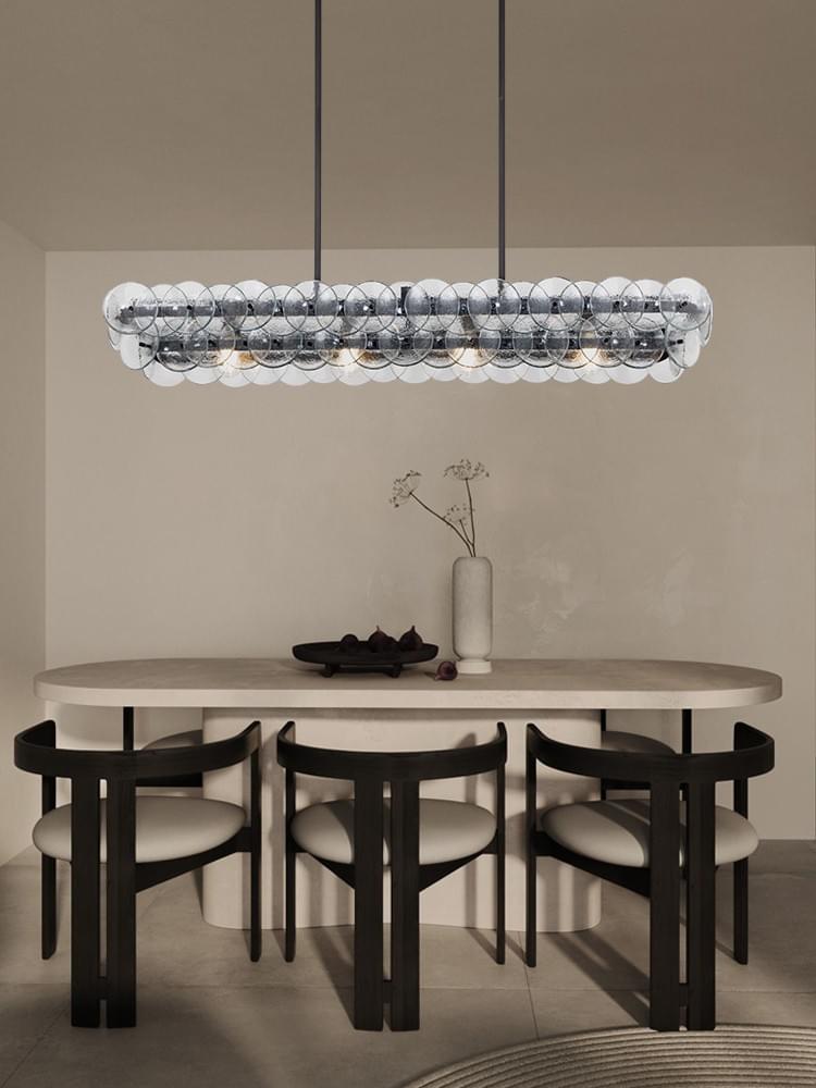 Modern Multi-layer Glass Pendant Light | 14/20/28-Light E26 24