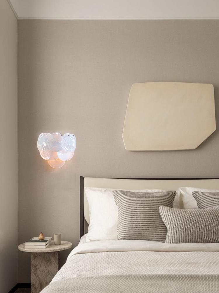 modern handmade multi layer wall light for bedroom