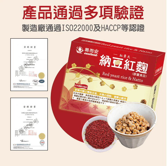 納豆紅麴膠囊-60顆入