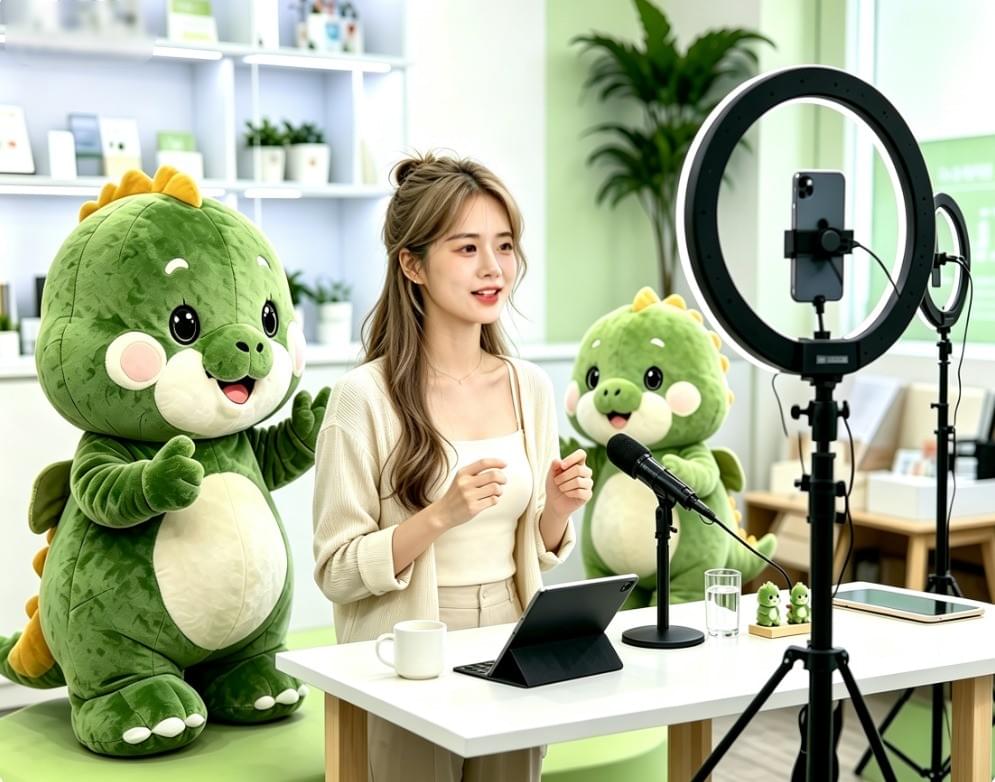 【SNS・動画配信】YouTubeやTikTok、ライブ配信など、SNSコンテンツに映える着ぐるみを製作します。 写真や動画でも高いインパクトを与え、ブランドやキャラクターの魅力を発信できます。