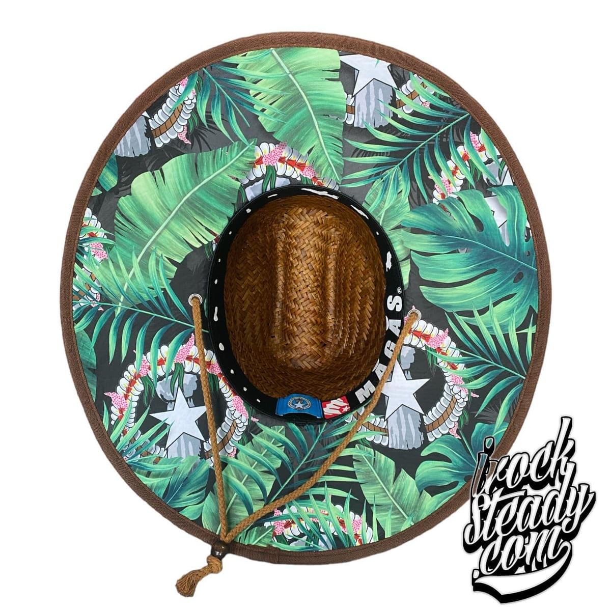 MAGAS CNMI Floral Straw Hat 