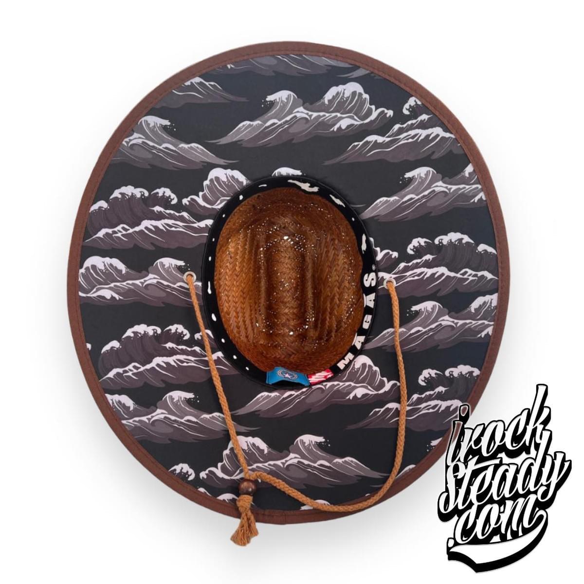 MAGAS Hafa Adai Waves Straw Hat 