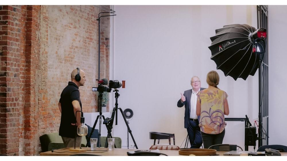 Filmproduktionsset von EINFACH TEMPEL