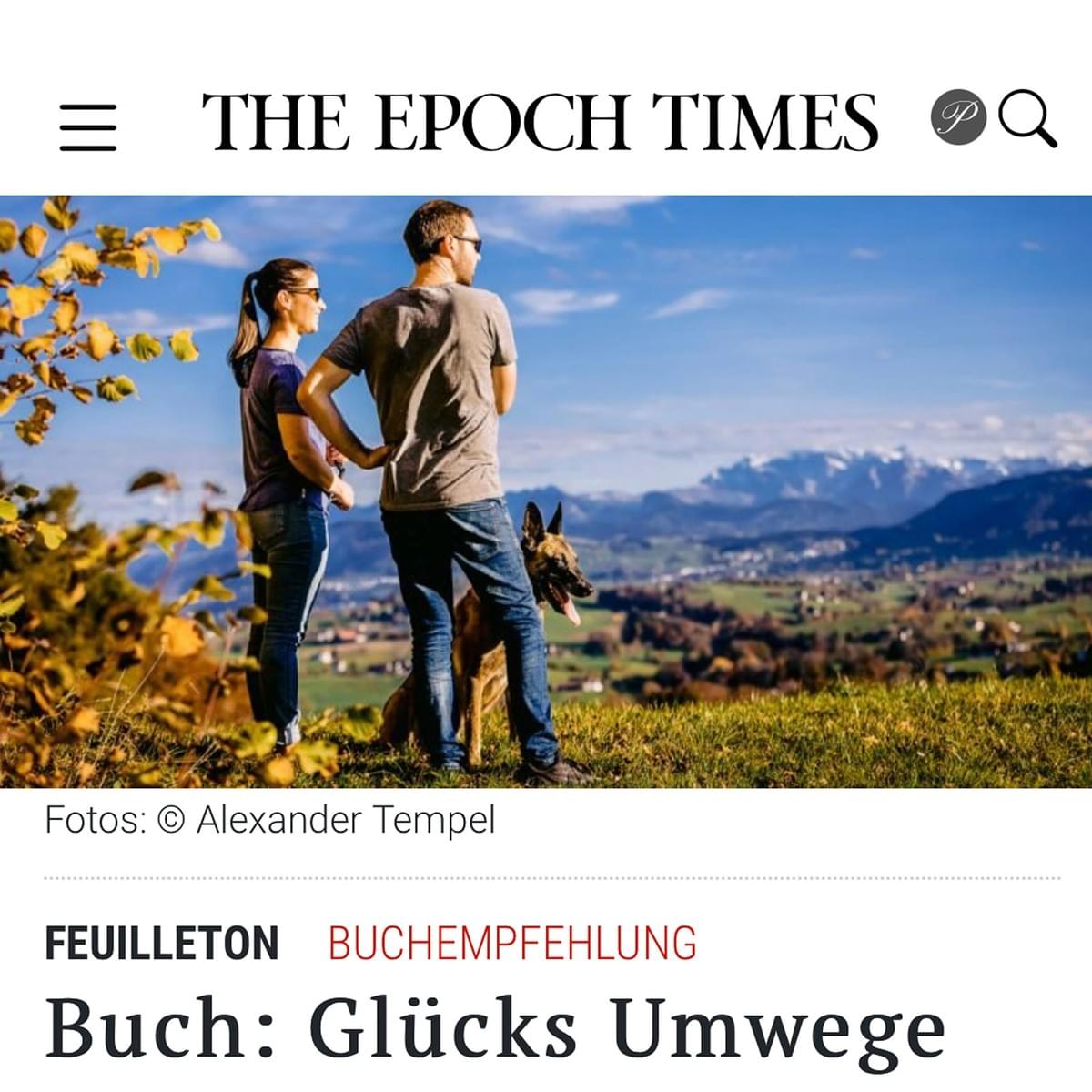 GlücksUmwege in THE EPOCH TIMES