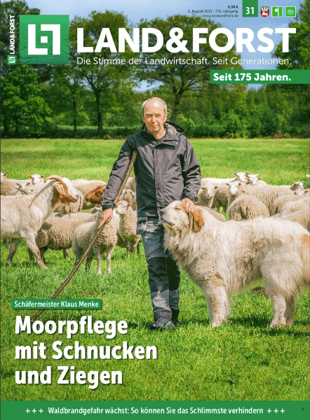 Cover Land & Forst Zeitschrift Schäfer