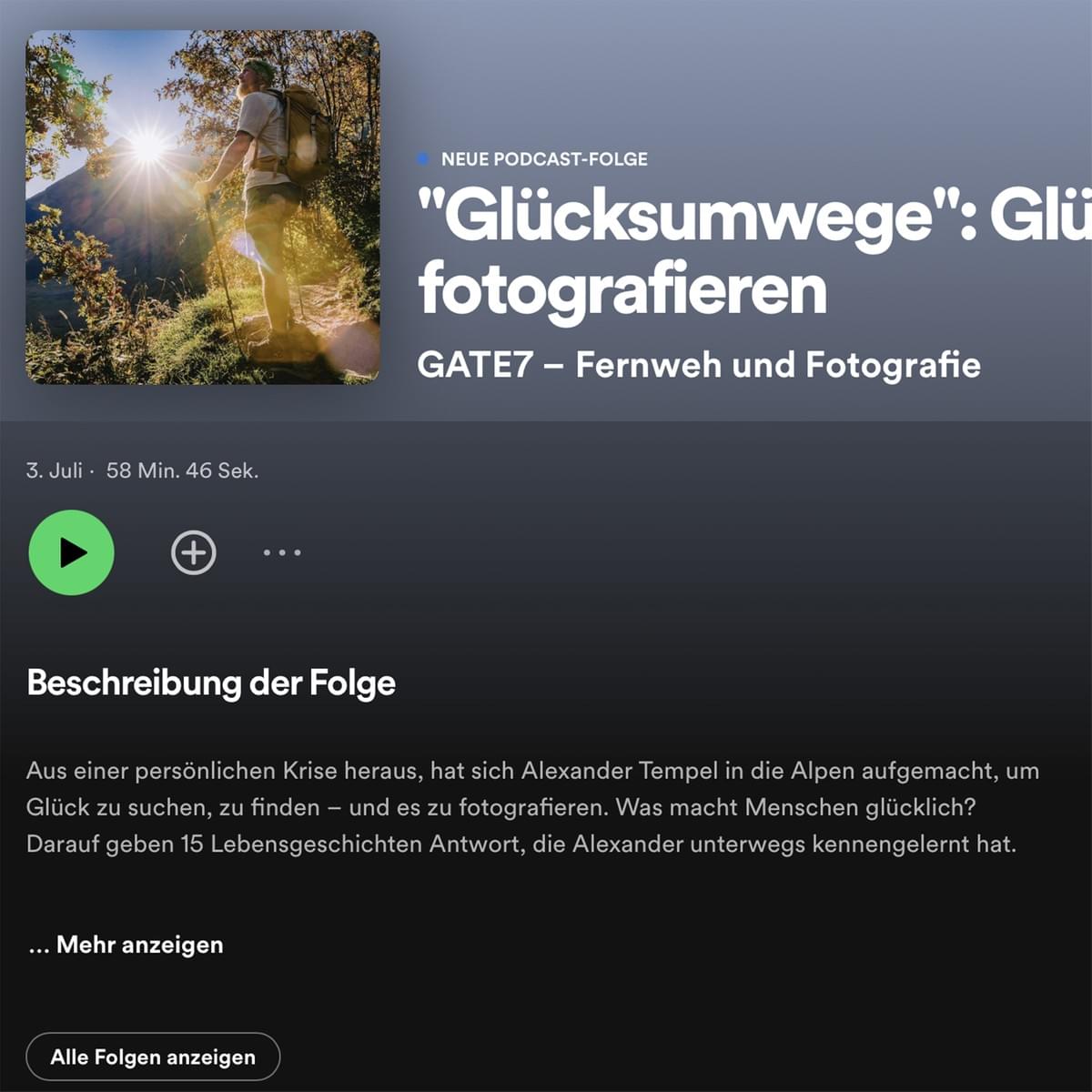 GlücksUmwge im Fotopodcast GATE7