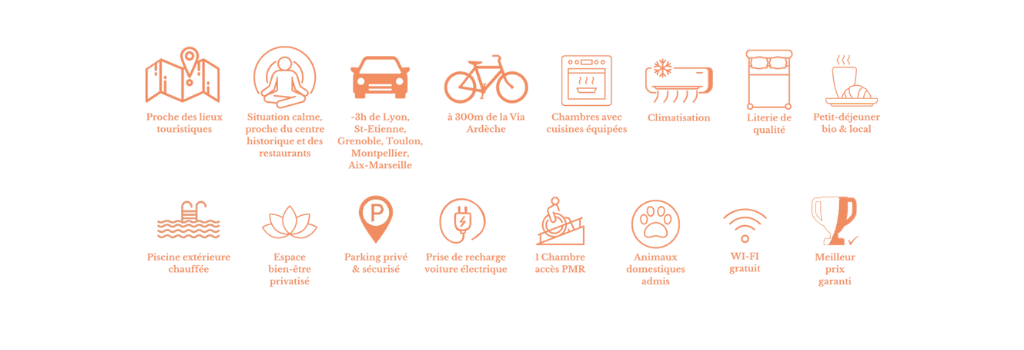 Services proposés par l'hotel