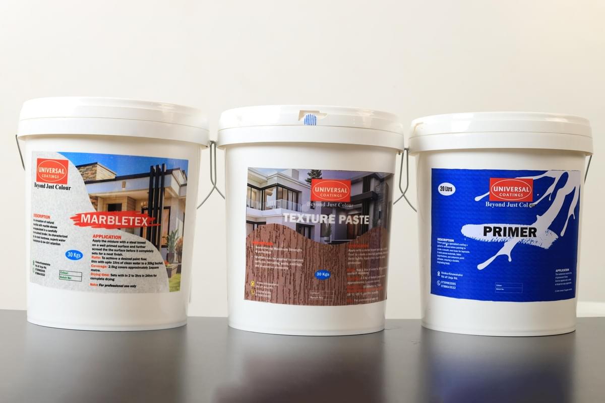 We understand that every project is unique, which is why we offer custom formulations tailored to your specific needs. Whether it's a specialized finish or a unique color match, our team of experts collaborates with you to create the perfect solution that meets your vision and requirements. Custom Formulations Our Innovations Universal Coating is a leading manufacturer and innovator in the paint and coatings industry, dedicated to delivering high-quality solutions for every surface and every need. With years of expertise and a passion for perfection, we produce a wide range of premium paints, coatings, primers, sealers, and specialty finishes designed to protect, beautify, and inspire.From residential and commercial paints to industrial coatings and custom formulations, Universal Coating combines advanced technology, superior raw materials, and sustainable practices to ensure performance, durability, and vibrant color in every product.Our commitment to innovation, quality, and customer satisfaction has made us a trusted partner for professionals, contractors, and homeowners alike. Whether you’re coating a wall, a vehicle, or heavy-duty equipment, Universal Coating provides the perfect finish — every time.Our Product Range Includes:Decorative and Architectural PaintsIndustrial and Protective CoatingsAutomotive andMarine