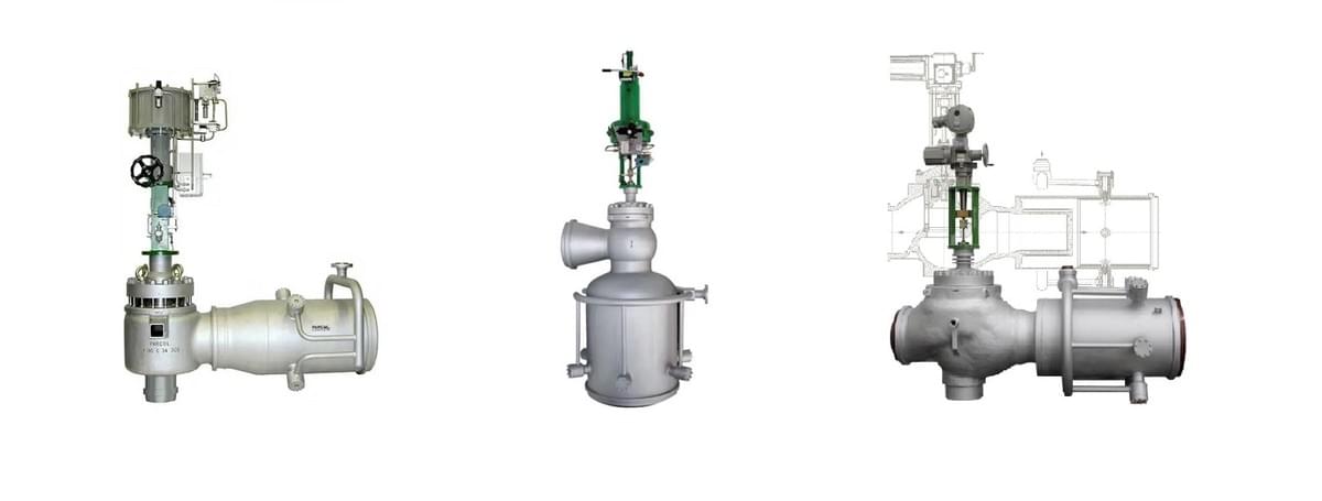 Koso Parcol 1-5700  Steam Condition Valves /  Pressure Reducing and Desuperheating stations (PRDS)