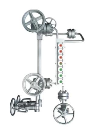 BBK MC/MH Two-Color  Multi-Port Type Level Gauge