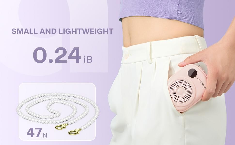 COHYAN K18 Wireless Voice Amplifier，Wireless MicrophoneHeadset,Portable Voice Amplifier,PA Systems 