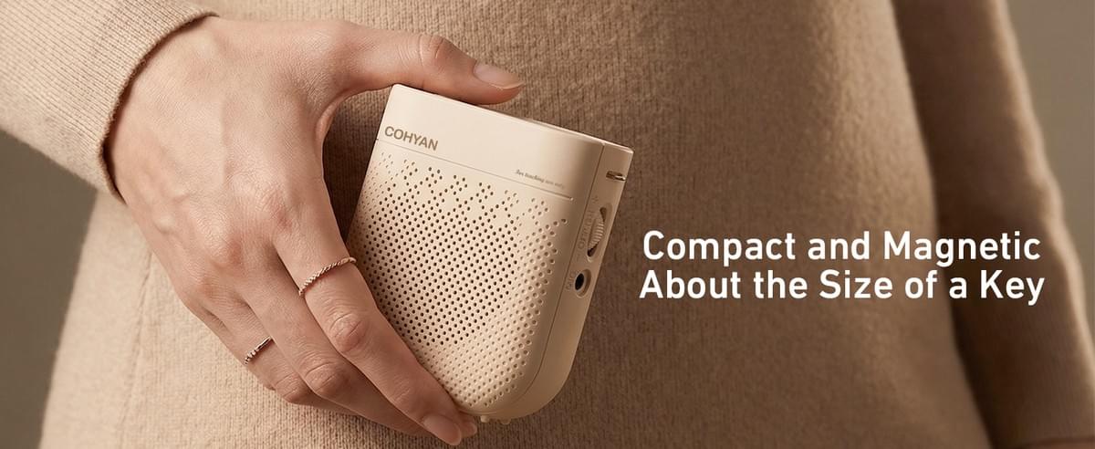 COHYAN K3 Voice Amplifier New 2026 Model Microphone Charging&Storage Teacher dancer singer  with Mic