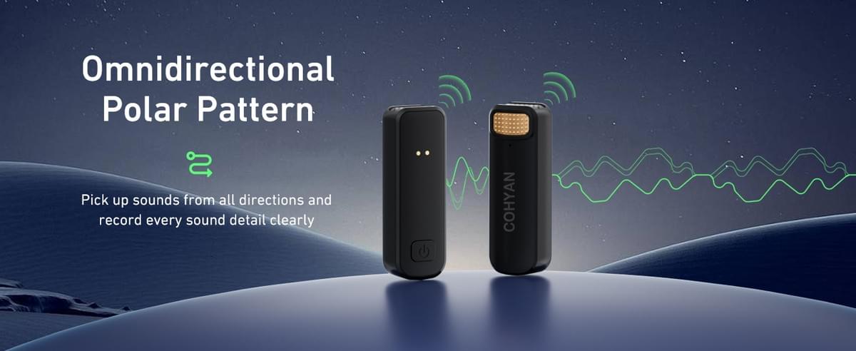 COHYAN K29 Portable Voice Amplifier with 2 Wireless Bluetooth Microphone & Speaker for Teachers 