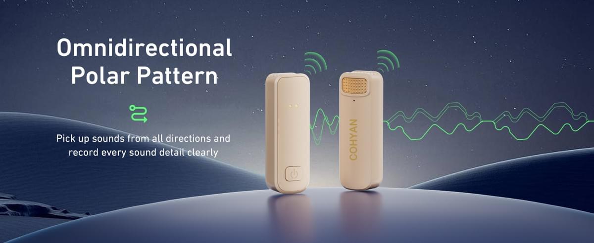 COHYAN K29 Portable Voice Amplifier with 2 Wireless Bluetooth Microphone & Speaker for Teachers 