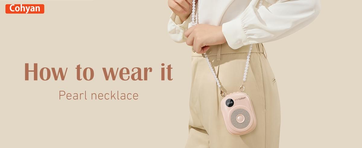 COHYAN K18 Voice Amplifier MicrophoneHeadset,Portable Voice Amplifier