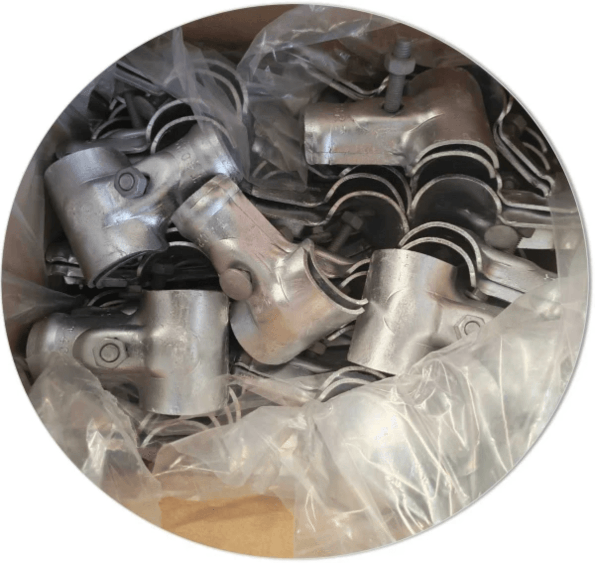 Chain link fence fitting Tee 4025, T4032, T5032 Chain link fence fitting Tee 4025, T4032, T5032